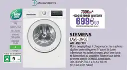 Extra Siemens lave-linge wm14n27afr offre