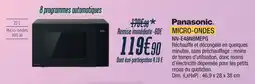 Proxi Confort Panasonic micro-ondes offre