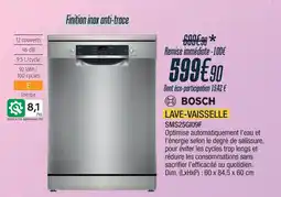 Proxi Confort Bosch lave-vaisselle offre