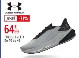 Intersport Under armour turbulence 3 offre