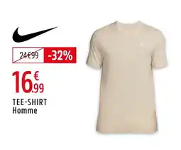 Intersport Nike tee-shirt offre