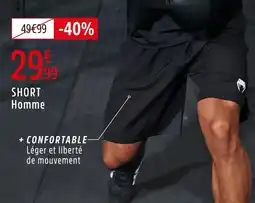 Intersport Venum short homme offre
