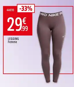 Intersport Nike legging offre