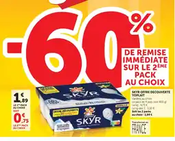 U Express Yoplait skyr offre découverte offre