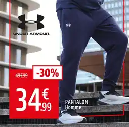 Intersport Under armour pantalon offre