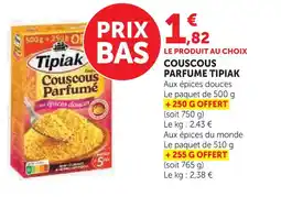U Express Tipiak couscous parfumé offre