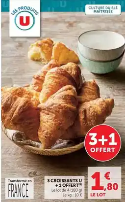 U Express U - croissants offre