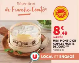 U Express Mini mont-d'or aop les monts de joux offre
