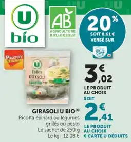 U Express Girasoli u bio offre