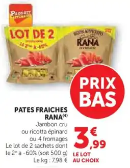 U Express Pates fraiches rana offre