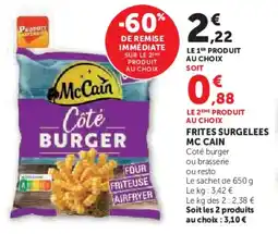 U Express Frites surgelees mc cain offre