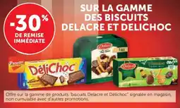 U Express Sur la gamme des biscuits delacre et delichoc offre