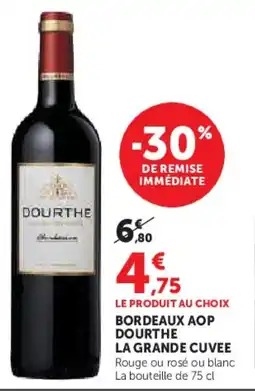 U Express Bordeaux aop dourthe la grande cuvee offre