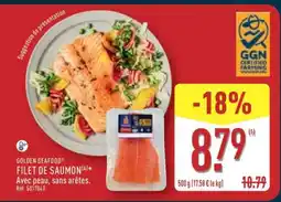 ALDI GOLDEN SEAFOOD FILET DE SAUMON offre