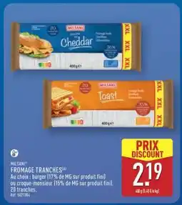 ALDI MILSANI FROMAGE TRANCHES offre