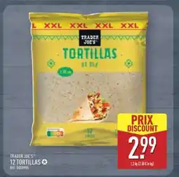 ALDI TRADER JOE'S 12 TORTILLAS offre