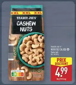 ALDI TRADER JOE'S NOIX DE CAJOU offre