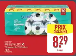 ALDI Sublimo Papier Toilette offre