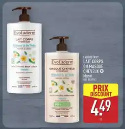 ALDI Evoluderm Lait Corps ou Masque Cheveux offre