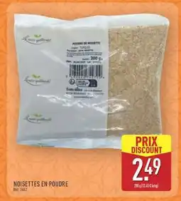 ALDI Noisettes en poudre offre