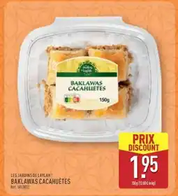 ALDI BAKLAWAS CACAHUÈTES offre