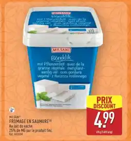 ALDI MILSANI FROMAGE EN SAUMURE offre