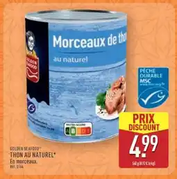 ALDI Thon Au Naturel offre