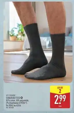 ALDI Chaussettes offre