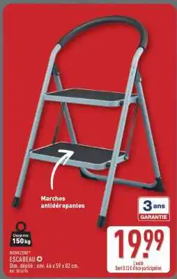 ALDI WORKZONE ESCABEAU offre
