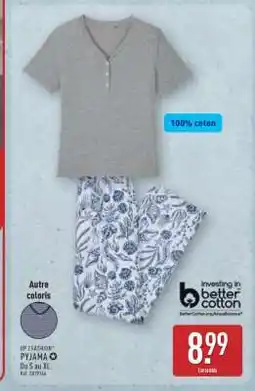 ALDI PYJAMA offre