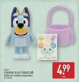 ALDI FIGURINE BLUEY PÂQUES offre