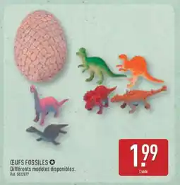 ALDI Œufs Fossiles offre