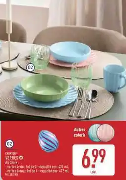 ALDI CROFTON VERRES offre