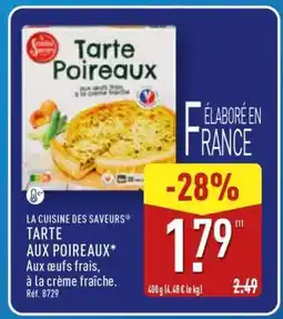 ALDI Tarte Poireaux offre