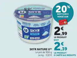 Maximarché Skyr nature u offre