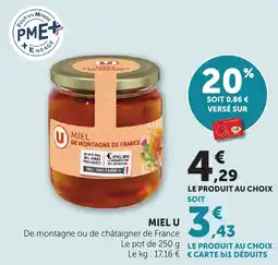 Maximarché Miel u offre