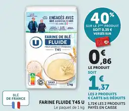 Maximarché Farine fluide t45 u offre