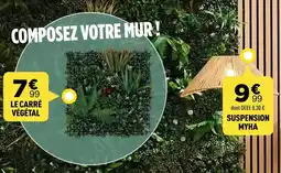 Centrakor Le carré végétal offre