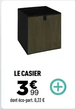Centrakor Le casier offre