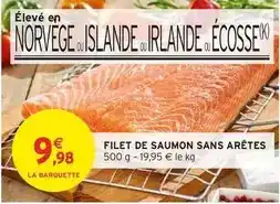 Intermarché Filet de saumon sans arêtes offre