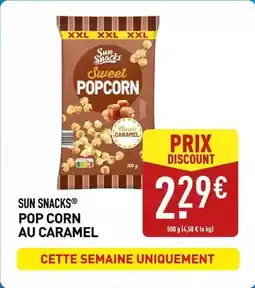 ALDI Sun - pop corn au caramel offre