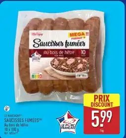 ALDI Mega - saucisses fumées offre