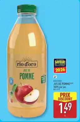 ALDI Rio - jus de pomme offre