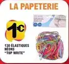 E.Leclerc 130 élastiques néons top write offre