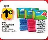 E.Leclerc Sacs a dejections canines offre
