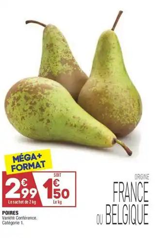 ALDI Poires offre