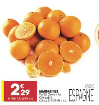 ALDI Mandarines offre