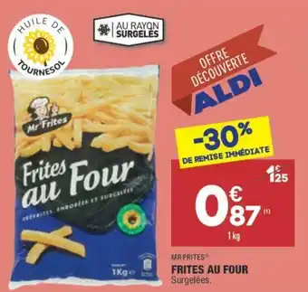 ALDI Frites au four offre