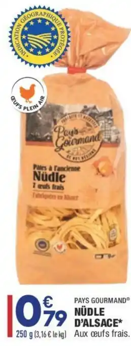 ALDI Nüdle d'alsace offre