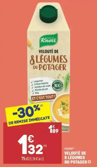 Velouté de 8 légumes du potager